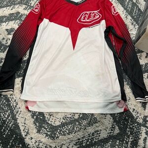 Troy Lee Designs Red and White Jersey